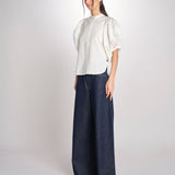 Camicia intarsio FELICE 6eva04-V09829 ECRU vanessa bruno 