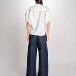 Camicia intarsio FELICE 6eva04-V09829 ECRU vanessa bruno 