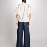 Camicia intarsio FELICE 6eva04-V09829 ECRU vanessa bruno 