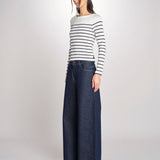 T-shirt a righe GABY 6EVB05-V13744 ECRU MARINE vanessa bruno 