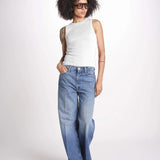 Top a costine GAIA 6EVB05-V13745 ECRU vanessa bruno 