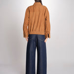 Giubbino in camoscio GAND 6EVH01-V03750 CAMEL vanessa bruno 