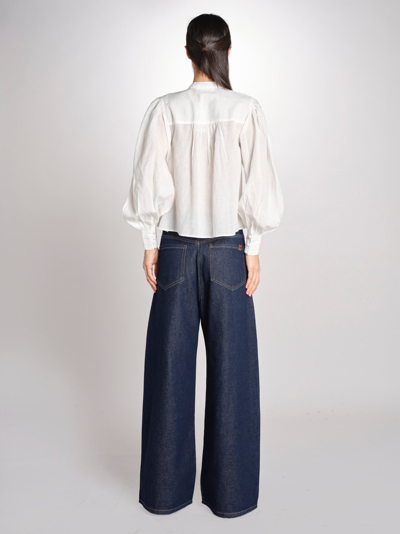 Camicia voille GANIA 2HVA27-V09847 BLANC vanessa bruno 