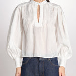Camicia voille GANIA 2HVA27-V09847 BLANC vanessa bruno 
