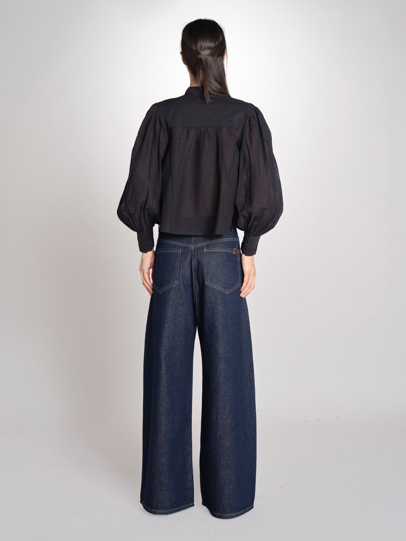 Camicia voille GANIA 2HVA27-V09847 NOIR vanessa bruno 