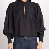 Camicia voille GANIA 2HVA27-V09847 NOIR vanessa bruno 