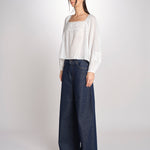 Camicia con scollo quadrato GIOVANNA 2HVA27-V09848 BLANC vanessa bruno 