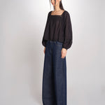 Camicia con scollo quadrato GIOVANNA 2HVA27-V09848 NOIR vanessa bruno 