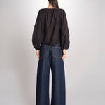Camicia con scollo quadrato GIOVANNA 2HVA27-V09848 NOIR vanessa bruno 