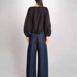 Camicia con scollo quadrato GIOVANNA 2HVA27-V09848 NOIR vanessa bruno 