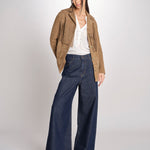 Camicia con nervature NIPOA 2HVA27-V09117 BLANC vanessa bruno 