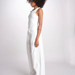BENDA pantalone con pinces in popeline BENDA 2615131142600 004 BIANCO weekend maxmara 