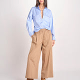 pantalone con elastico in popeline GOLFO 2615131102600 005 TERRA weekend maxmara 