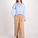 pantalone con elastico in popeline GOLFO 2615131102600 005 TERRA weekend maxmara 