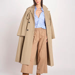 pantalone con elastico in popeline GOLFO 2615131102600 005 TERRA weekend maxmara 