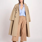 pantalone con elastico in popeline GOLFO 2615131102600 005 TERRA weekend maxmara 