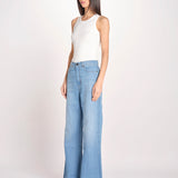 denim in misto lino LATINO 2615181012600 006 BLU weekend maxmara 