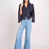 denim in misto lino LATINO 2615181012600 006 BLU weekend maxmara 