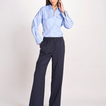 Pantalone straight leg con vita elasticizzata MALLO 2615131071600 001 weekend maxmara 