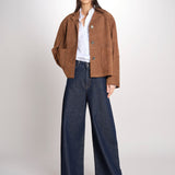 PALCHI giacca cropt scamosciasta con tasche applicate PALCHI2615441021650 002 weekend maxmara 