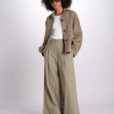 giacca crop in pelle scamosciata PALCHI 2615441021670 002 weekend maxmara 