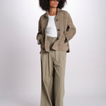 giacca crop in pelle scamosciata PALCHI 2615441021670 002 weekend maxmara 