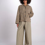 giacca crop in pelle scamosciata PALCHI 2615441021670 002 weekend maxmara 