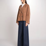 caban doppiopetto foderata in pelle scamosciata SOSPIRO 2615441011600 001 weekend maxmara 