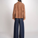 caban doppiopetto foderata in pelle scamosciata SOSPIRO 2615441011600 001 weekend maxmara 