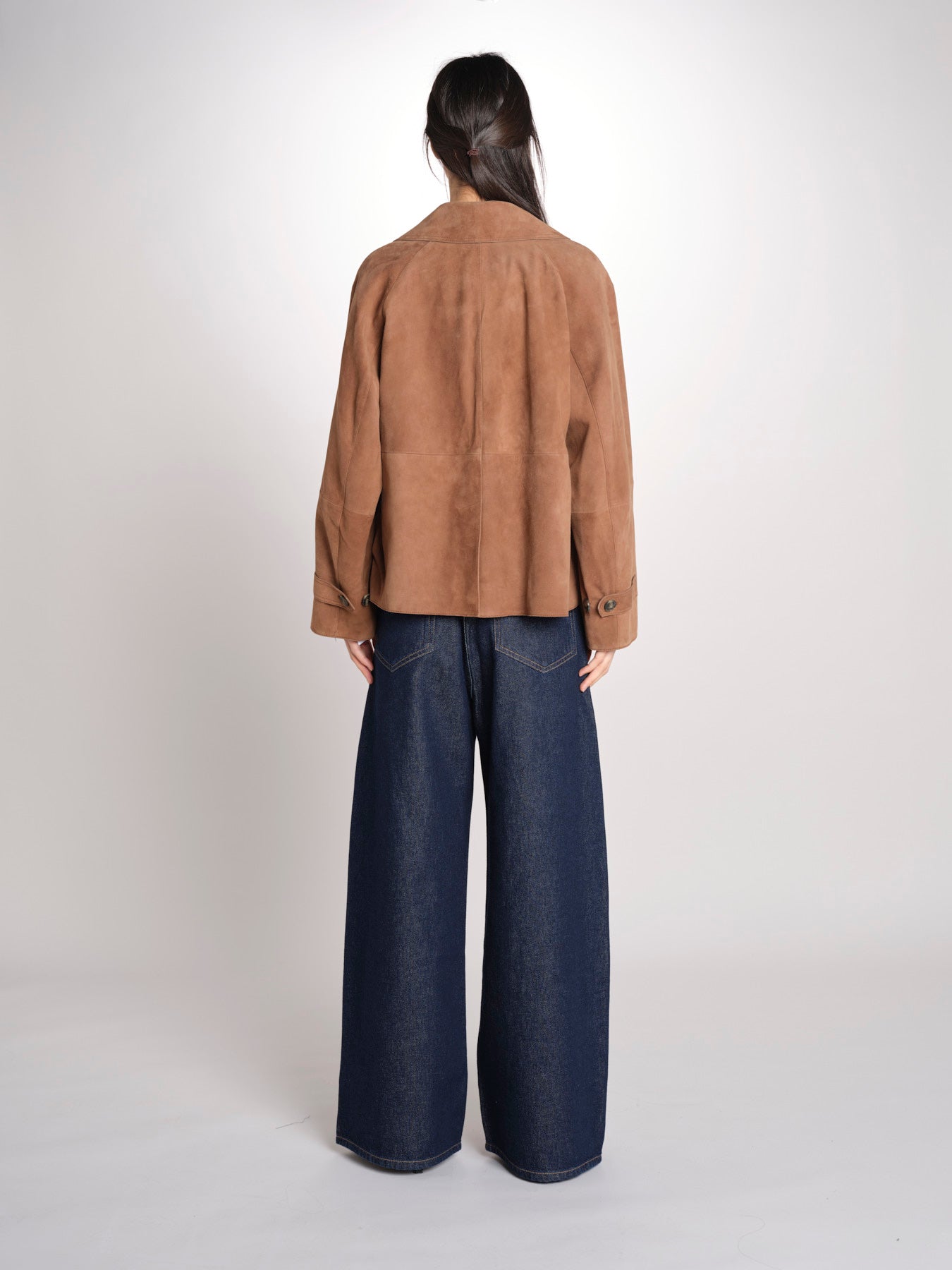 caban doppiopetto foderata in pelle scamosciata SOSPIRO 2615441011600 001 weekend maxmara 