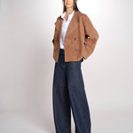 caban doppiopetto foderata in pelle scamosciata SOSPIRO 2615441011600 001 weekend maxmara 
