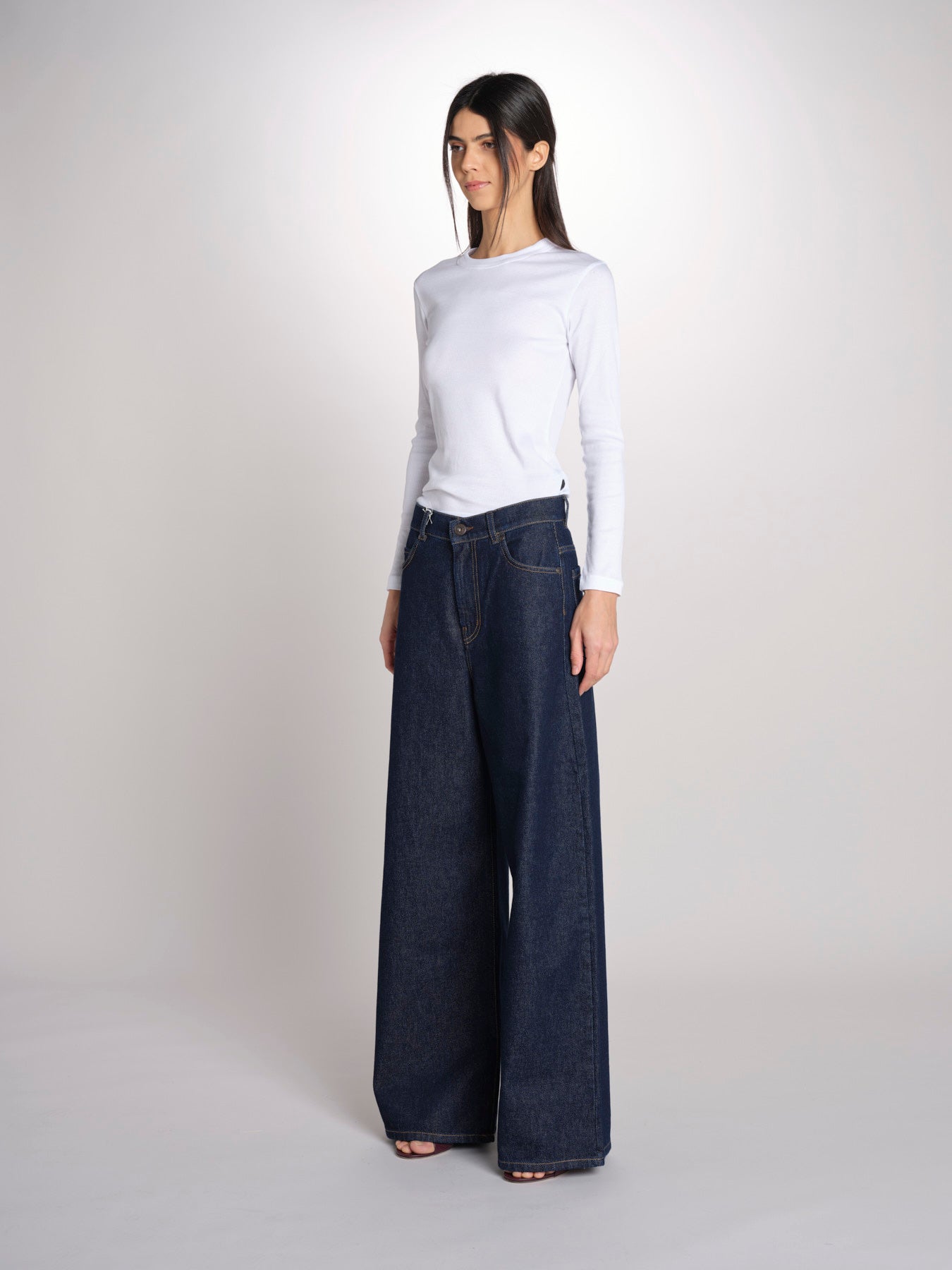 jeans 5 tasche dalla silhouette ampia TABELLA 2615181031600 001 BLU weekend maxmara 