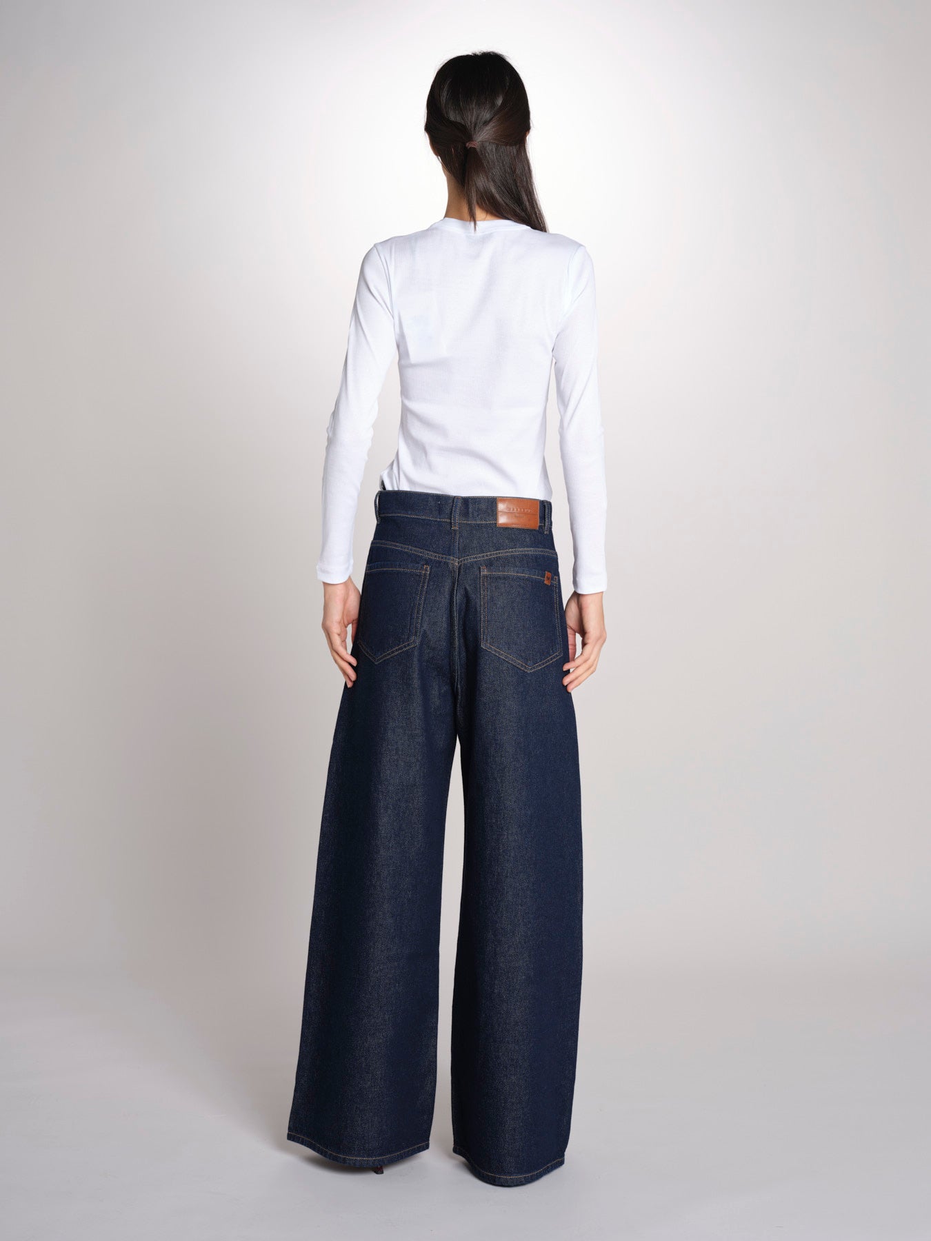 jeans 5 tasche dalla silhouette ampia TABELLA 2615181031600 001 BLU weekend maxmara 
