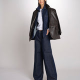 jeans 5 tasche dalla silhouette ampia TABELLA 2615181031600 001 BLU weekend maxmara 