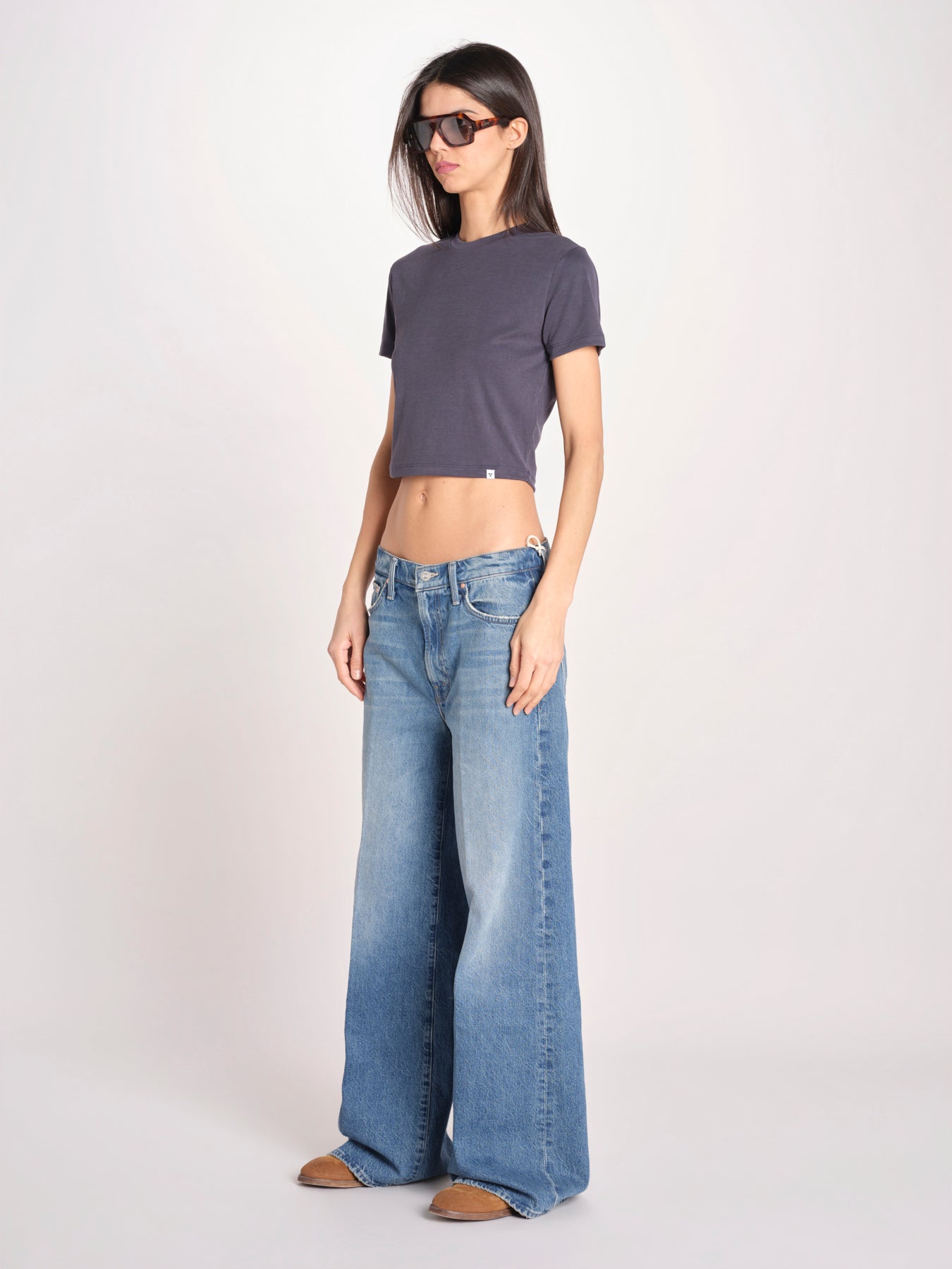 t-shirt costine m/c PARGA 026TS614RM BLU woc 