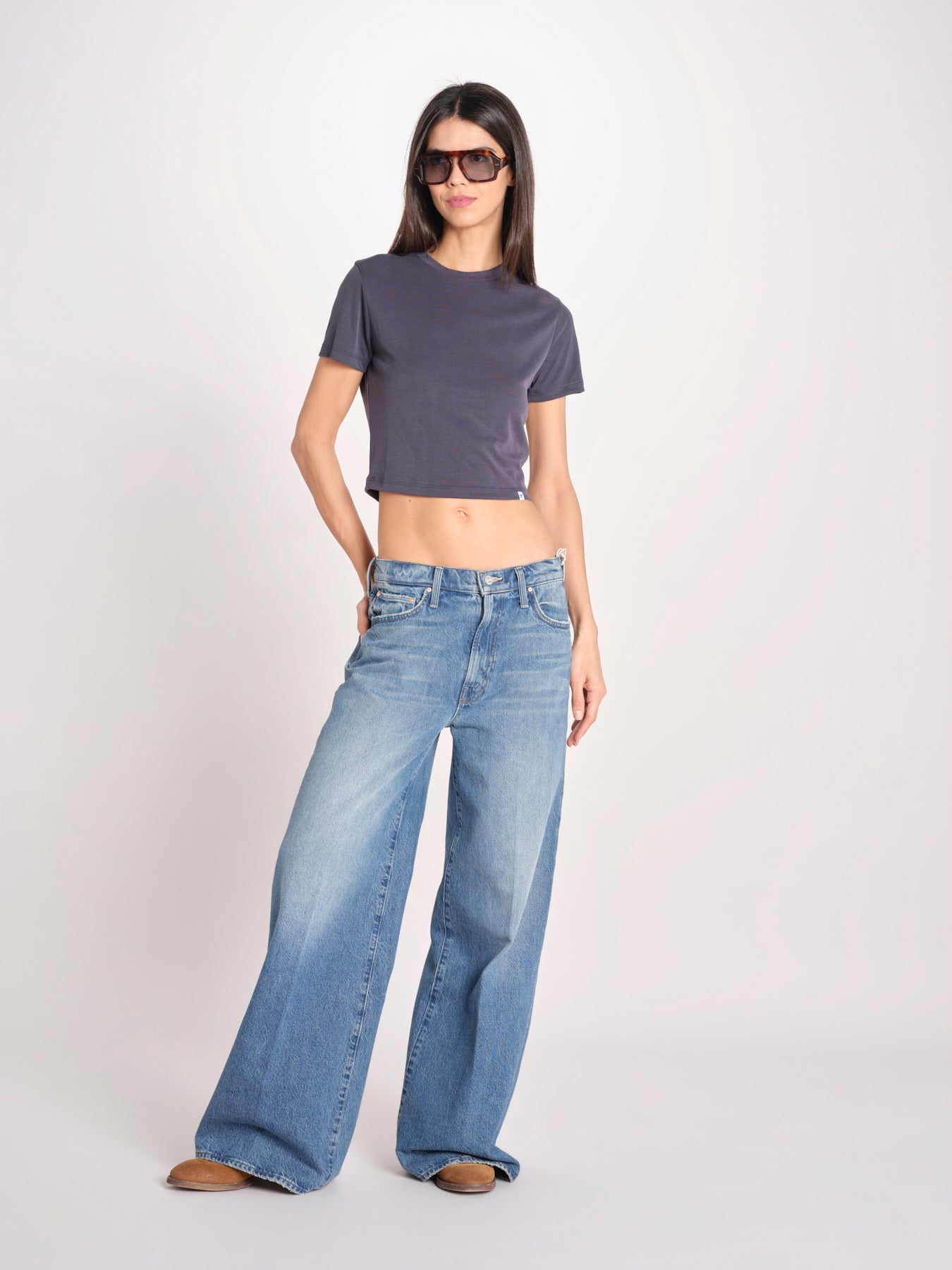 t-shirt costine m/c PARGA 026TS614RM BLU woc 