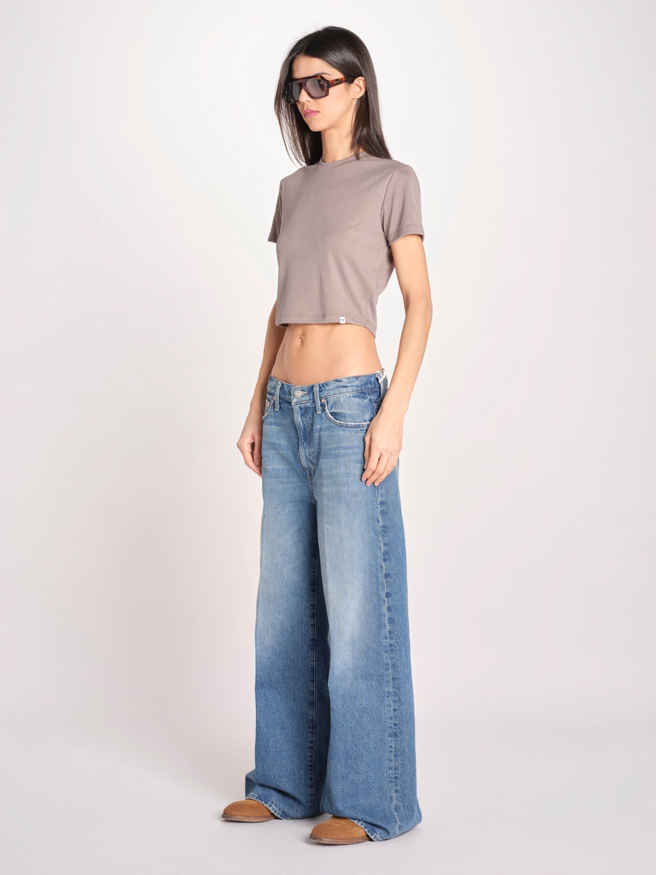 t-shirt costine m/c PARGA 026TS614RM FUMO woc 