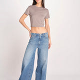 t-shirt costine m/c PARGA 026TS614RM FUMO woc 