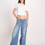 tt-shirt costine m/c PARGA 026TS614RM LATTE woc 