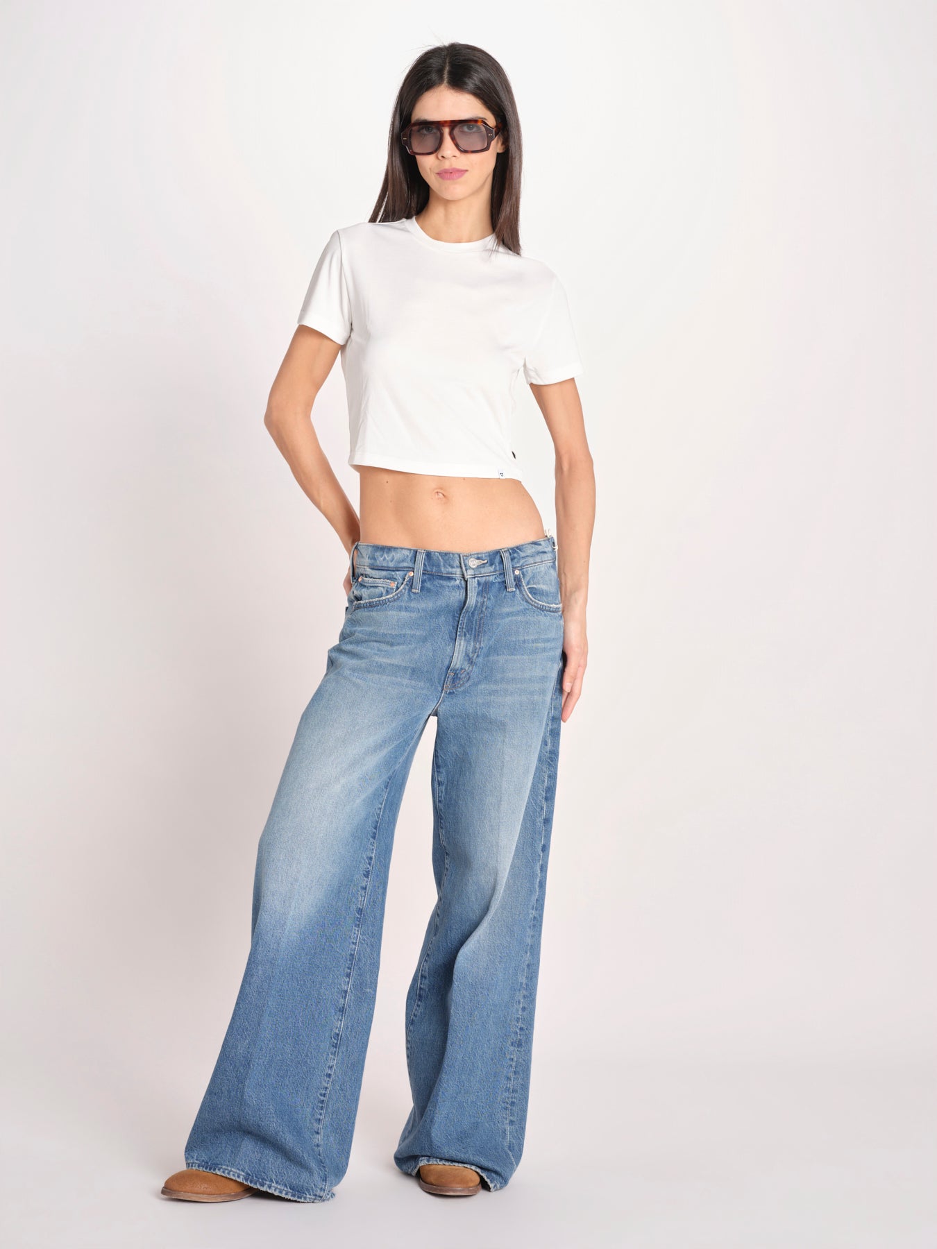 tt-shirt costine m/c PARGA 026TS614RM LATTE woc 