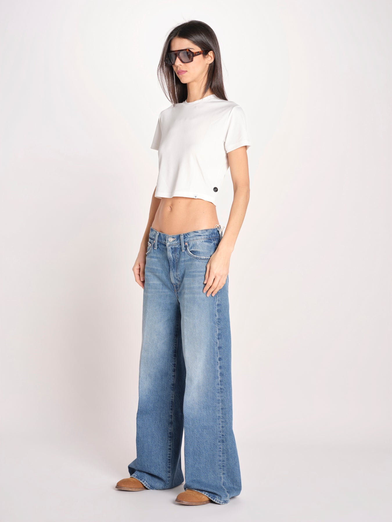 tt-shirt costine m/c PARGA 026TS614RM LATTE woc 