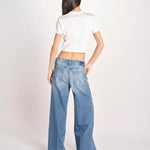 tt-shirt costine m/c PARGA 026TS614RM LATTE woc 