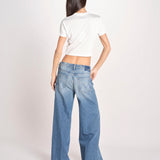 tt-shirt costine m/c PARGA 026TS614RM LATTE woc 