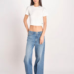tt-shirt costine m/c PARGA 026TS614RM LATTE woc 