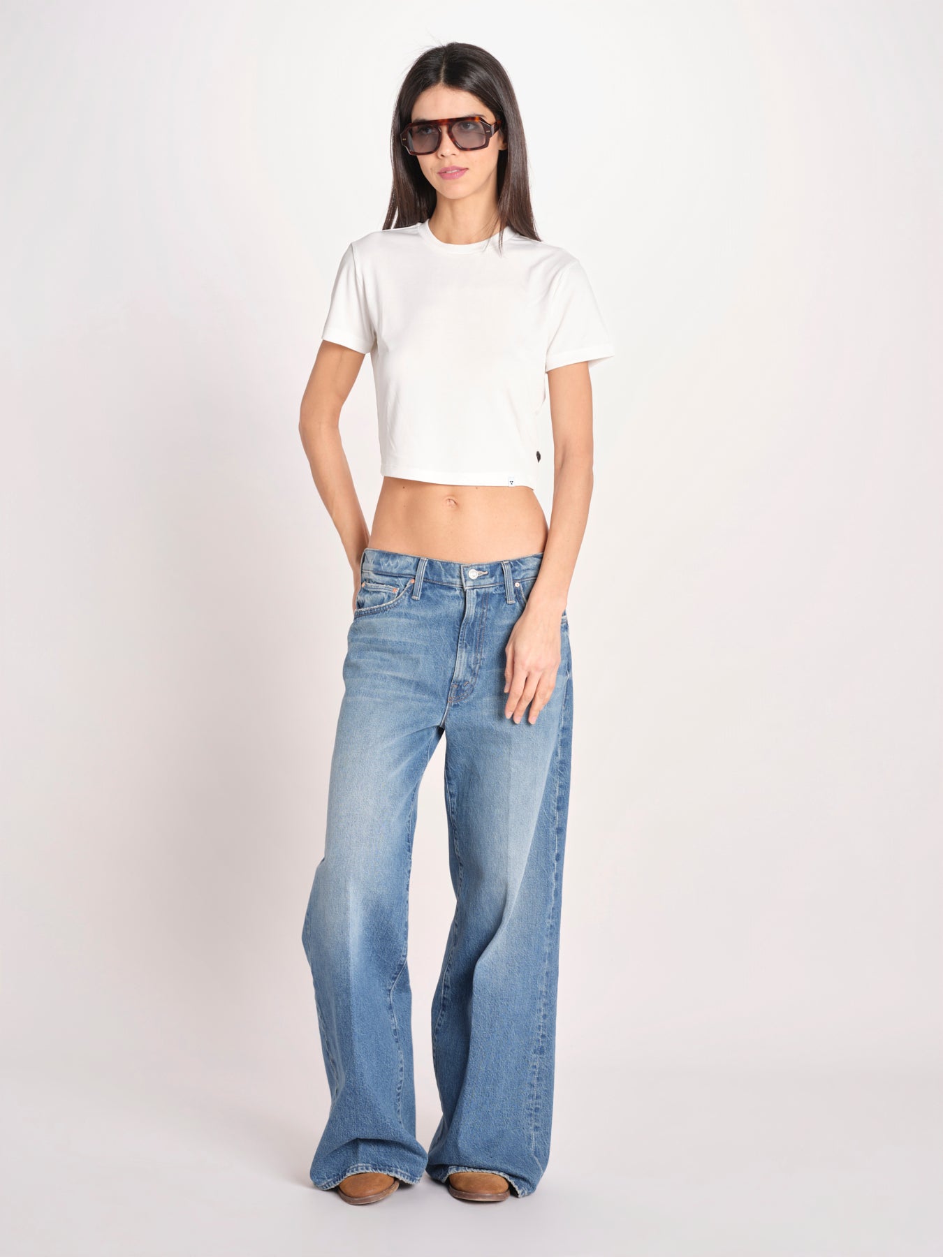 tt-shirt costine m/c PARGA 026TS614RM LATTE woc 
