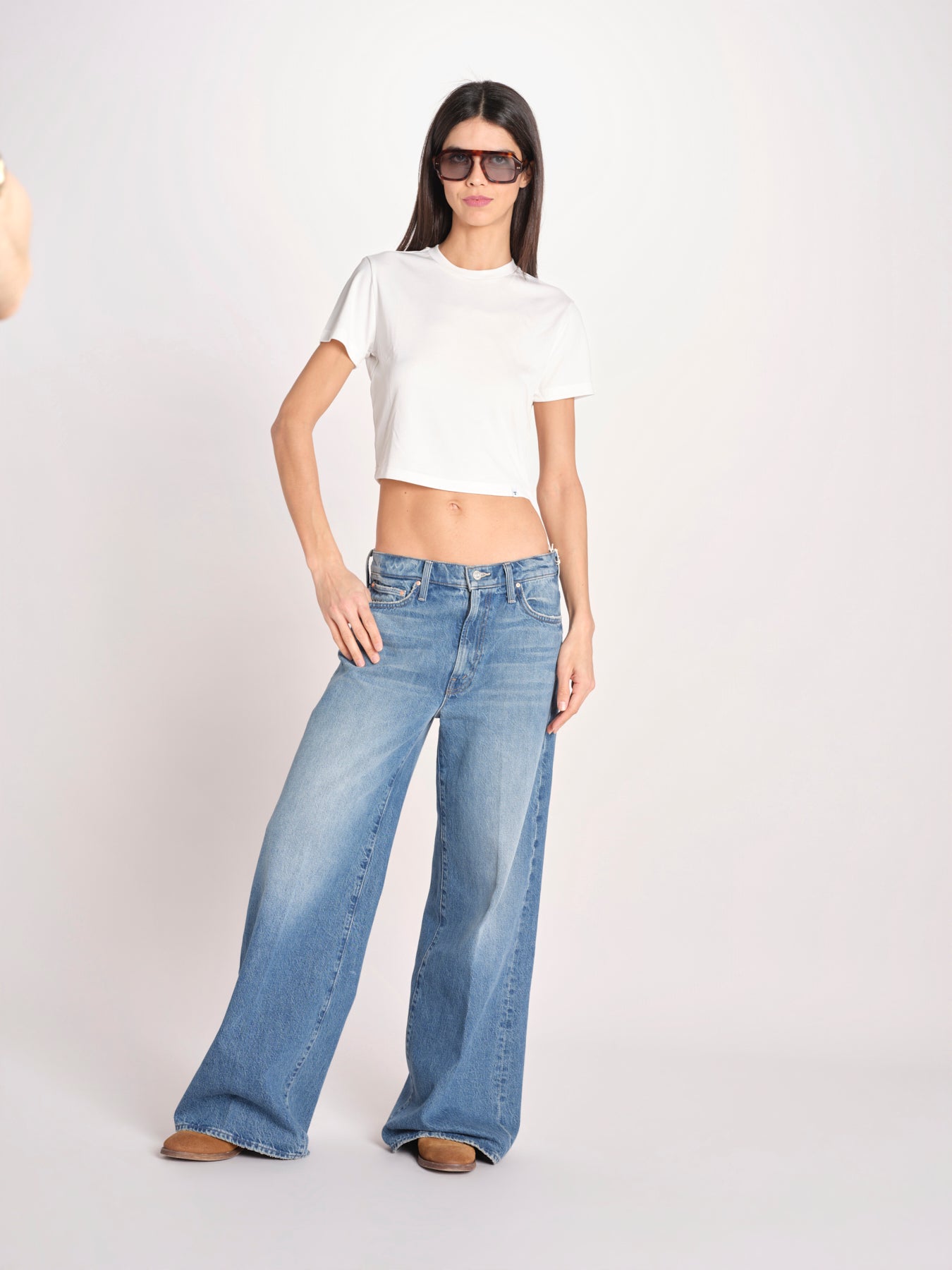 tt-shirt costine m/c PARGA 026TS614RM LATTE woc 