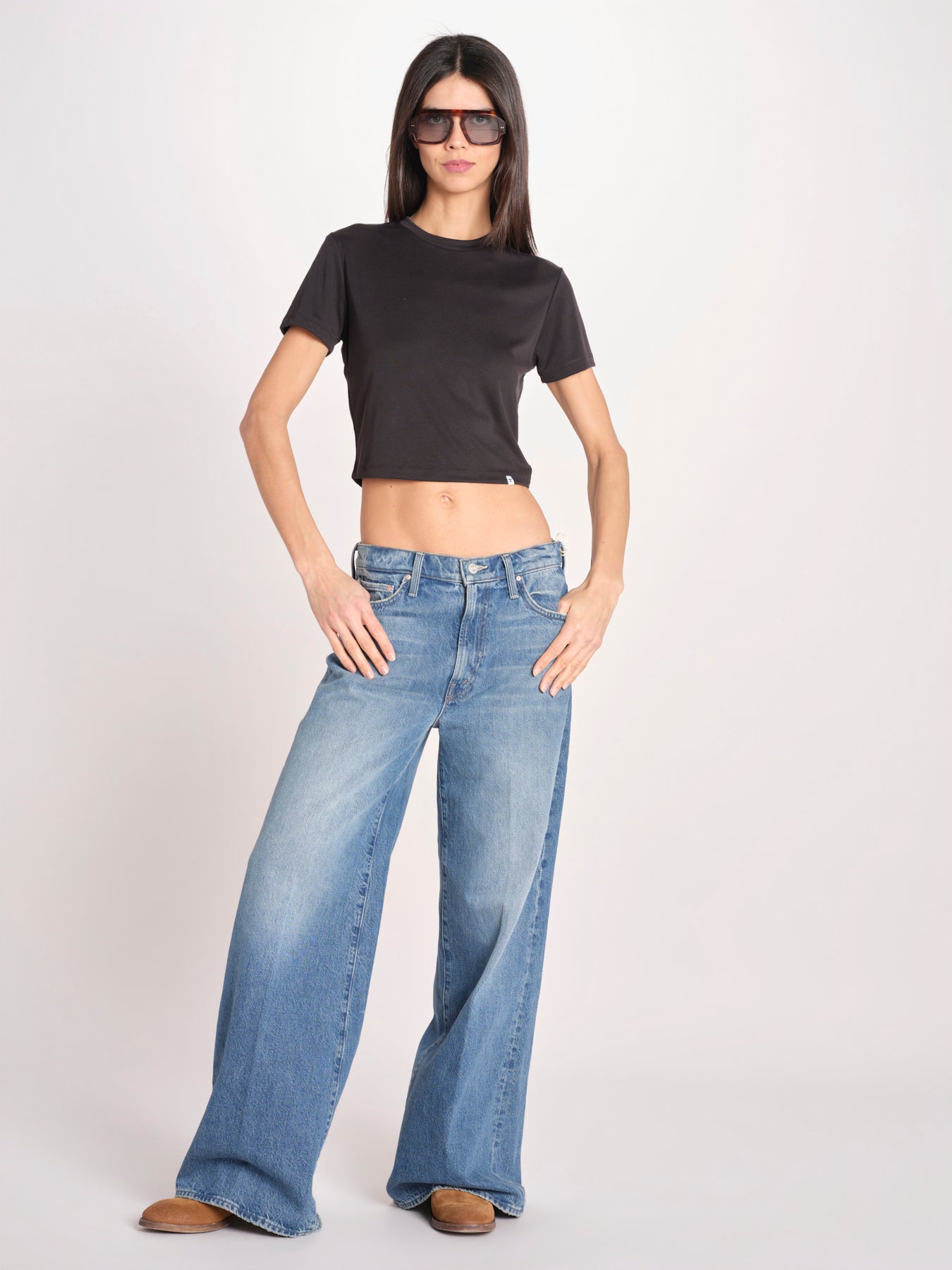 t-shirt costine PARGA 026TS614RM NERO woc 