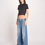 t-shirt costine PARGA 026TS614RM NERO woc 