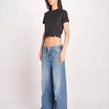t-shirt costine PARGA 026TS614RM NERO woc 