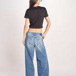 t-shirt costine PARGA 026TS614RM NERO woc 